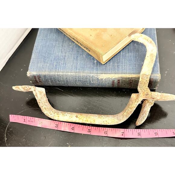 Door handle, Vintage door hardware, Restoration pieces, Door Salvage - Picture 3 of 8